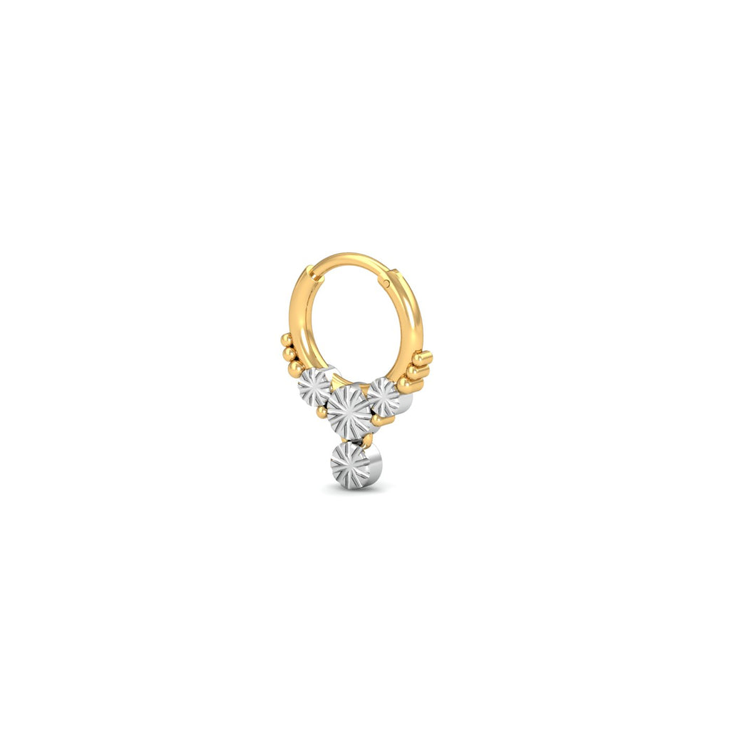 Gold Orb Septum Ring