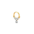 Gold Orb Septum Ring