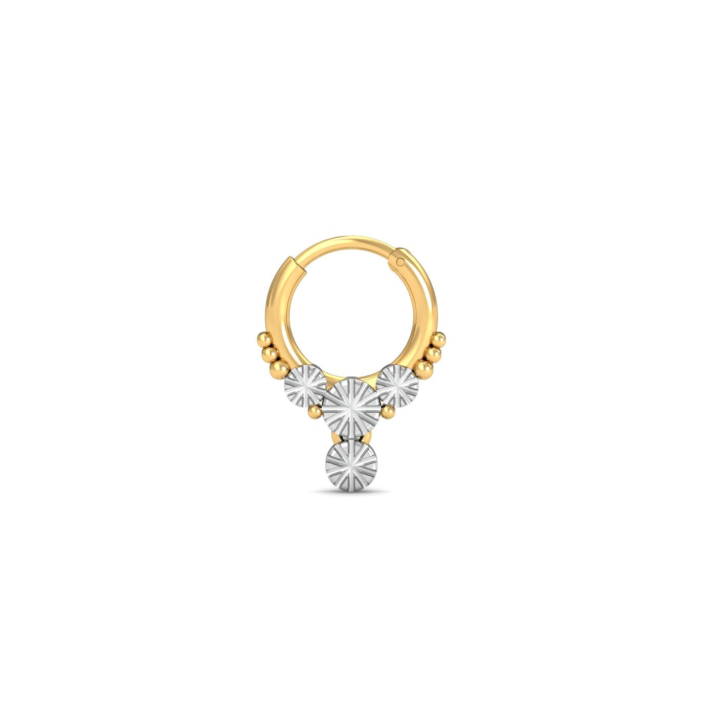 Gold Orb Septum Ring