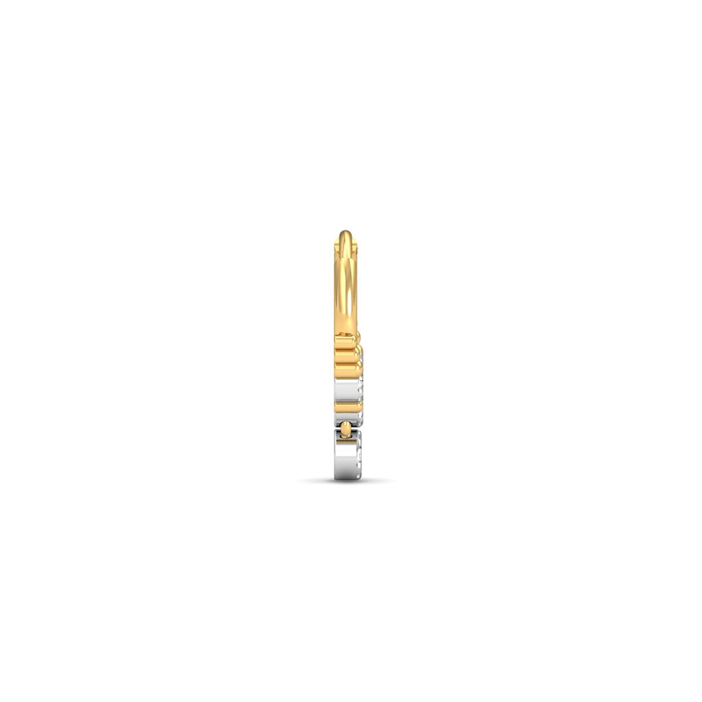 Gold Orb Septum Ring