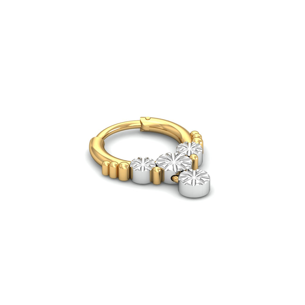 Gold Orb Septum Ring