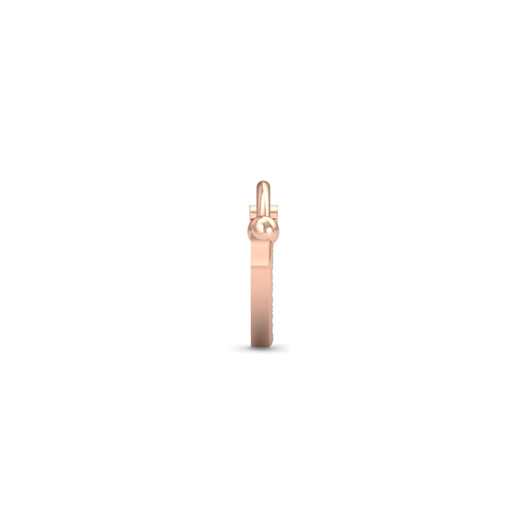 Trendy Rose Septum Ring