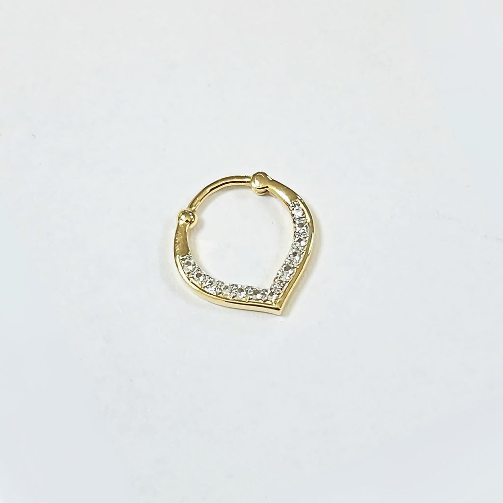 Trendy Rose Septum Ring