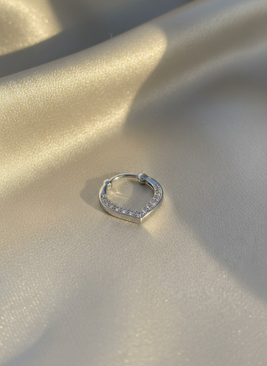 Trendy Rose Septum Ring