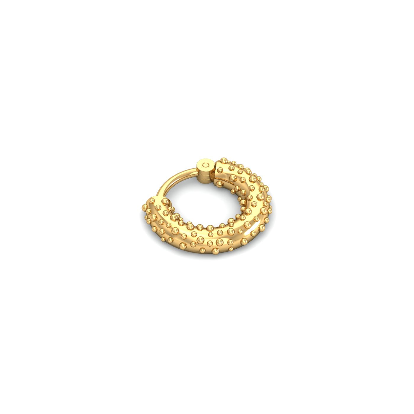 Buzzy Gold Septum Ring
