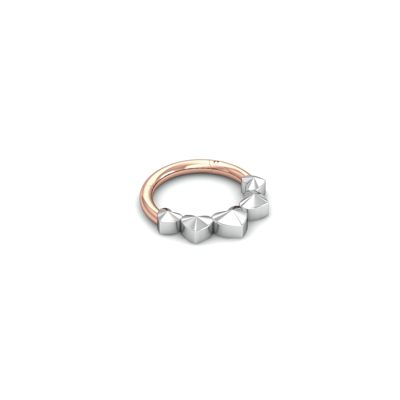 Hearts Septum Ring