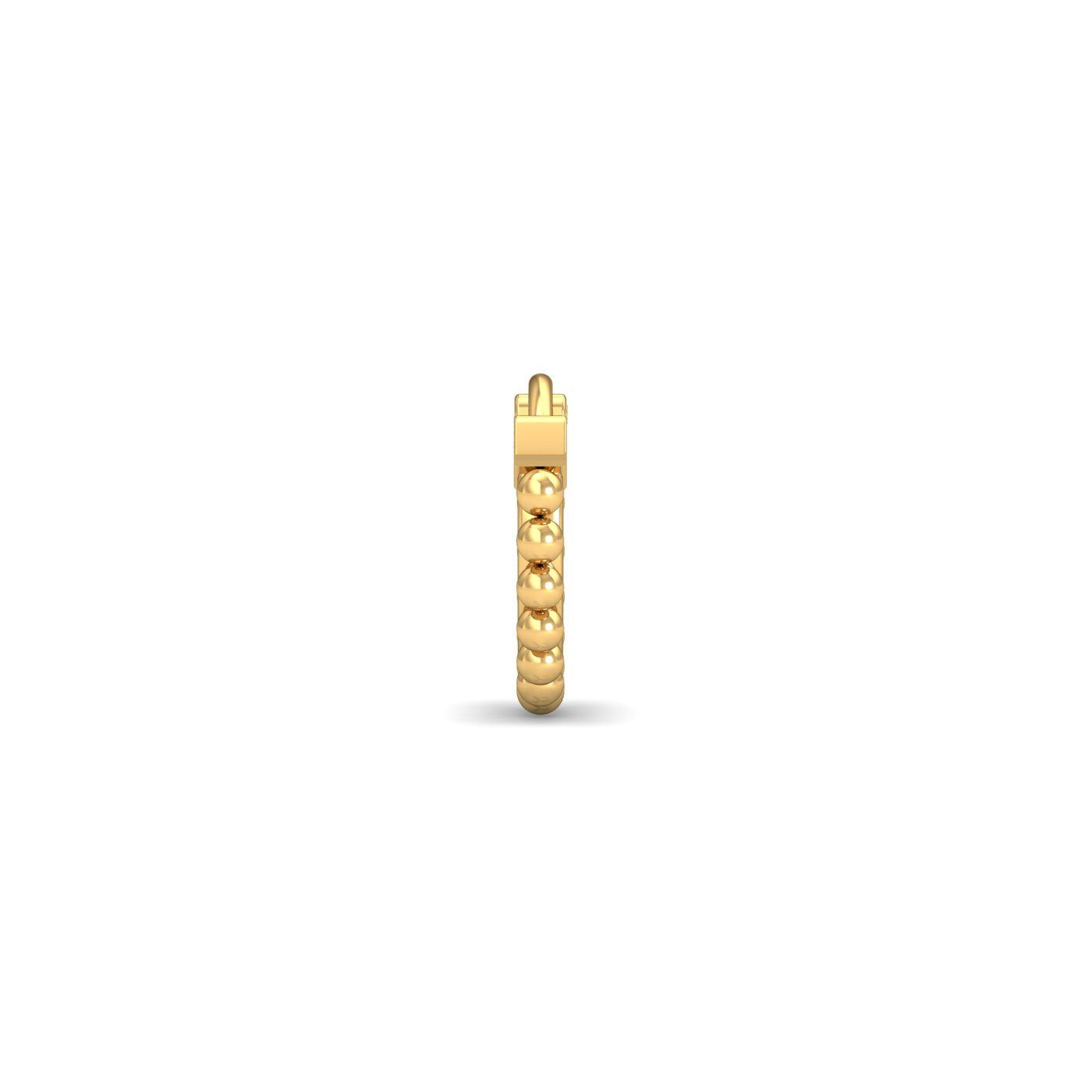 Gold Beads Septum Ring