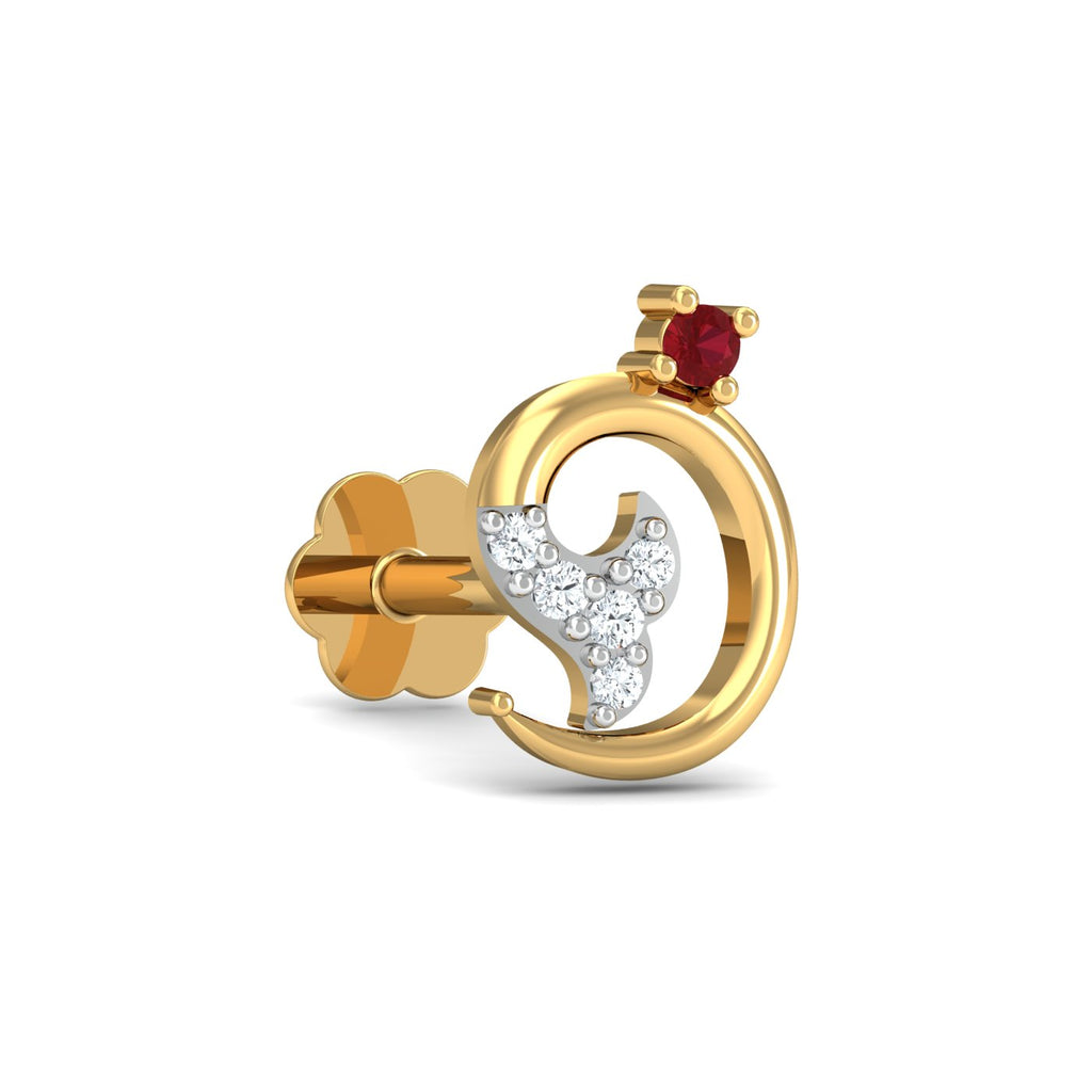 Fishtail Nose Pin