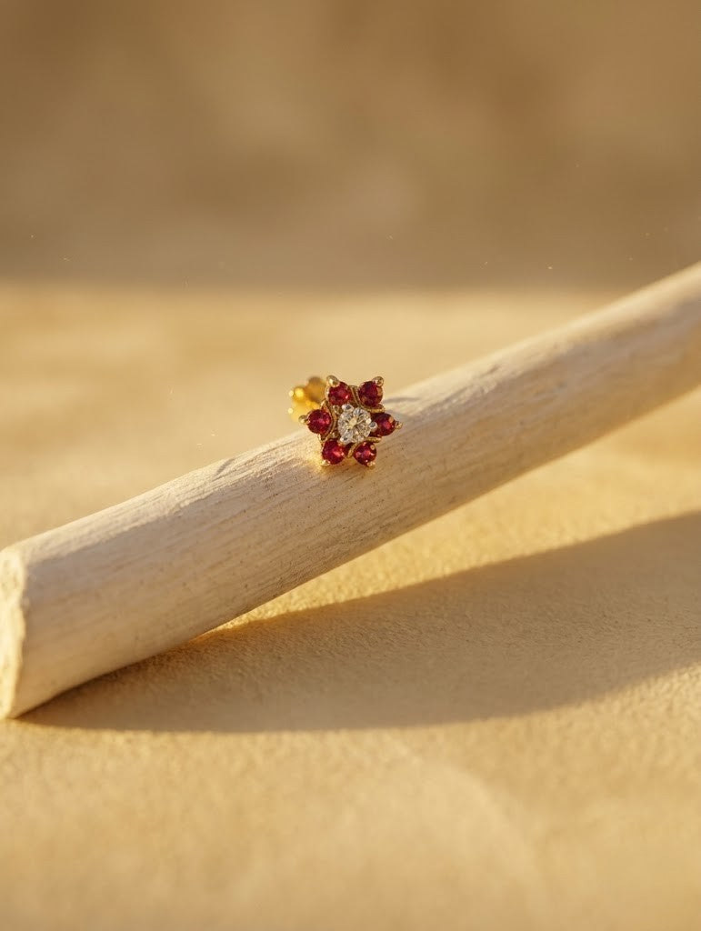 Klass Ruby Stud Nose Stud