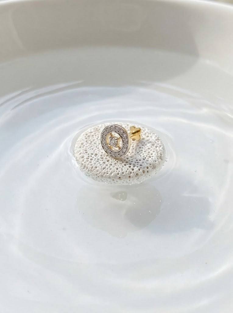 Debra Round Nose Stud