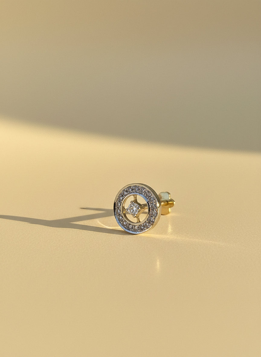 Debra Round Nose Stud