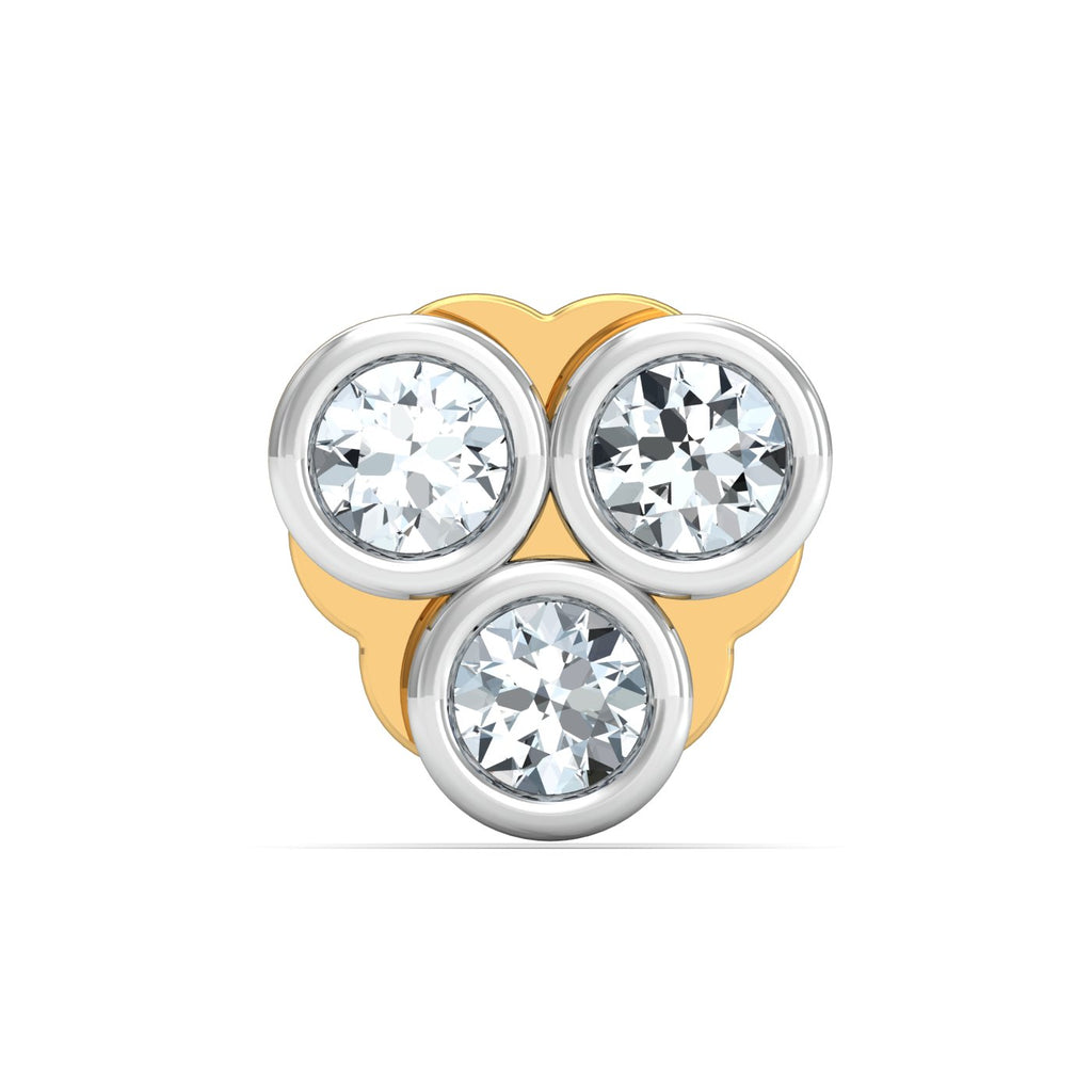 Triple-Circular Nose Stud