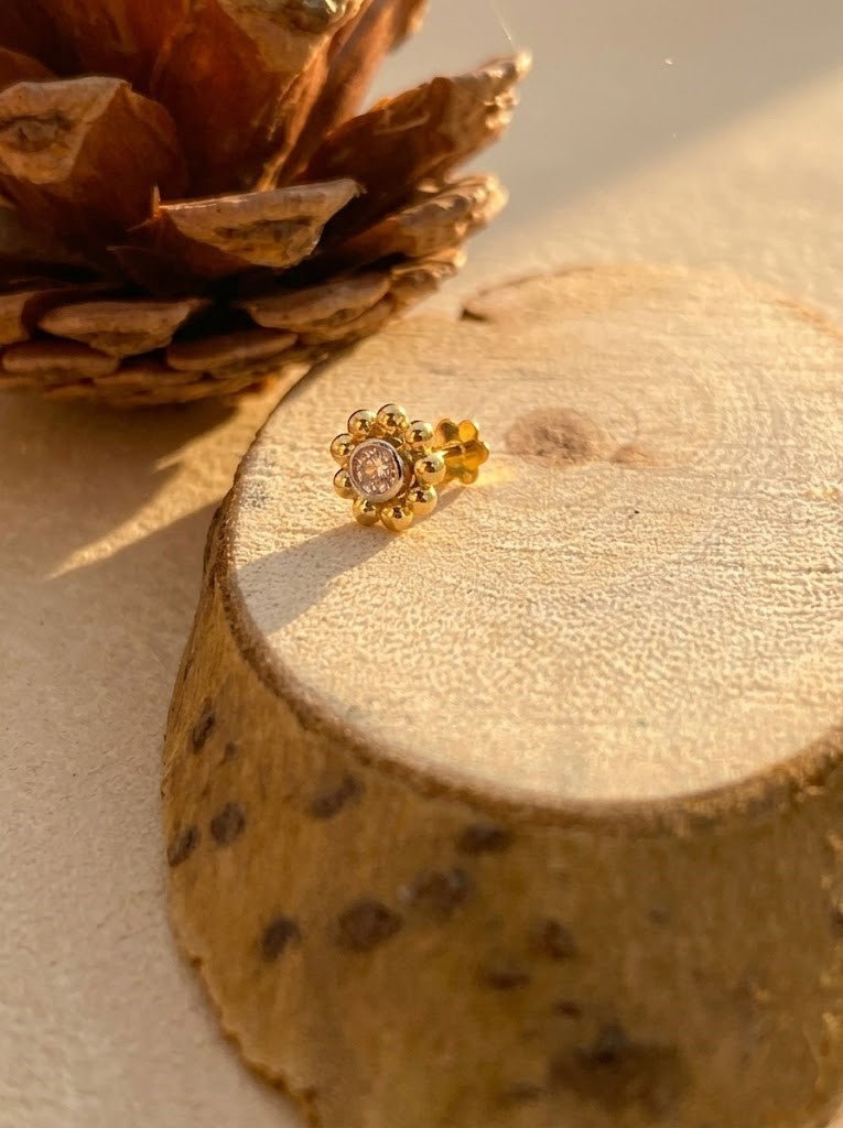 Aureate Beads Nose Stud