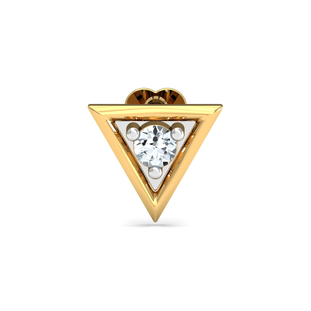 Trikona Nose Stud