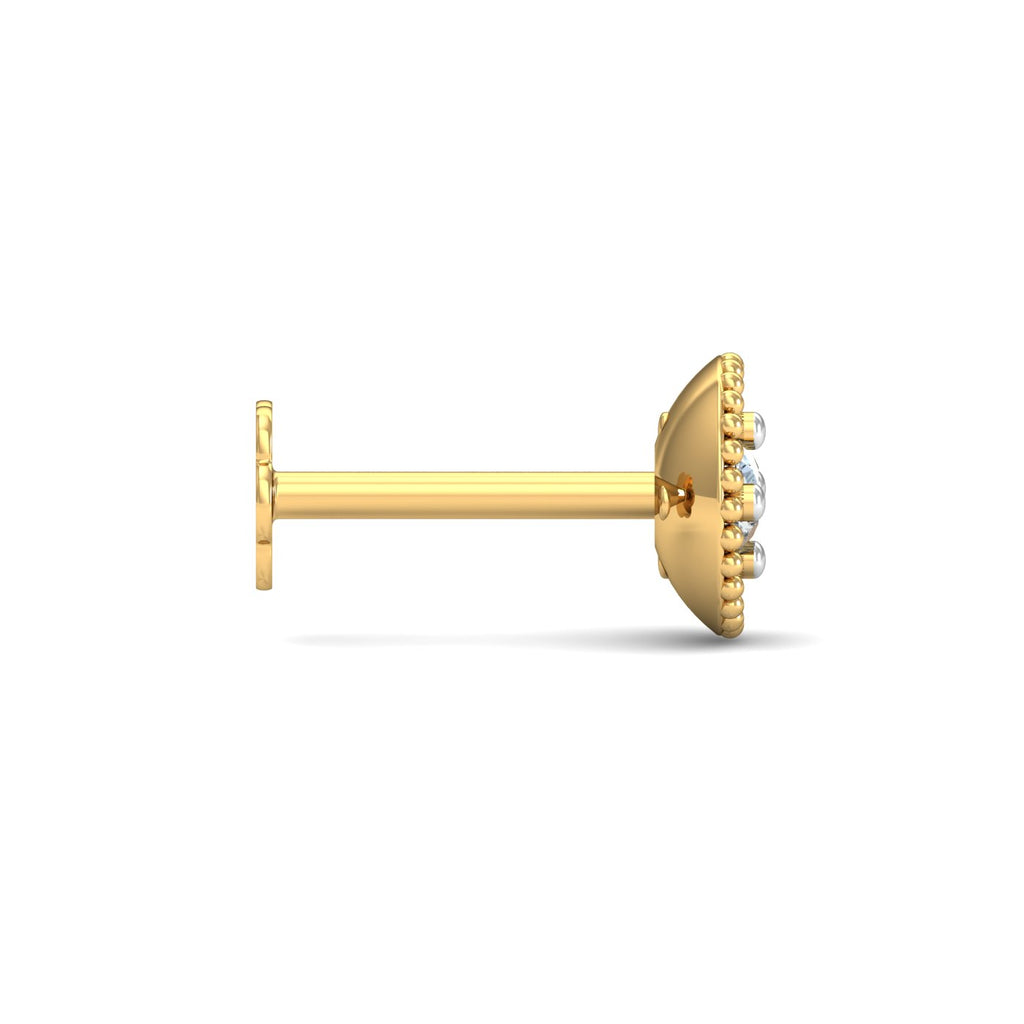 Diamond Hemisphere Nose Stud