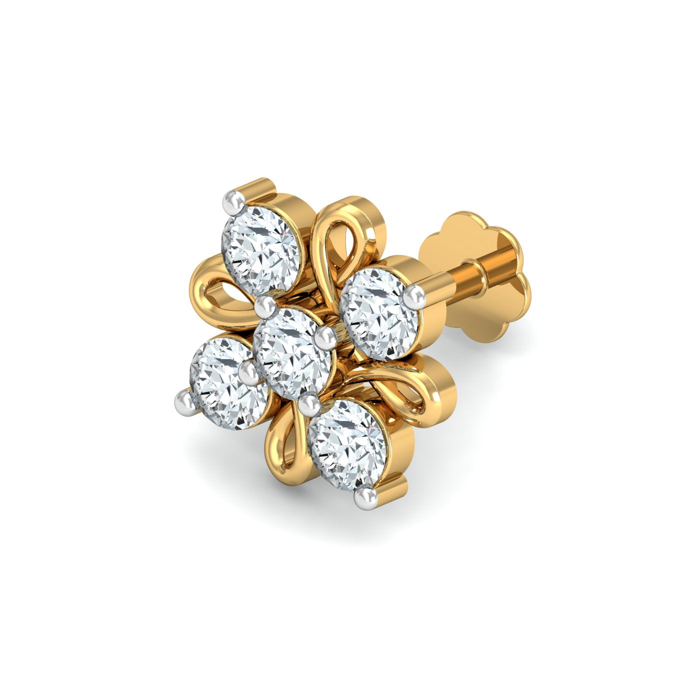 Radial Studded Nose Stud