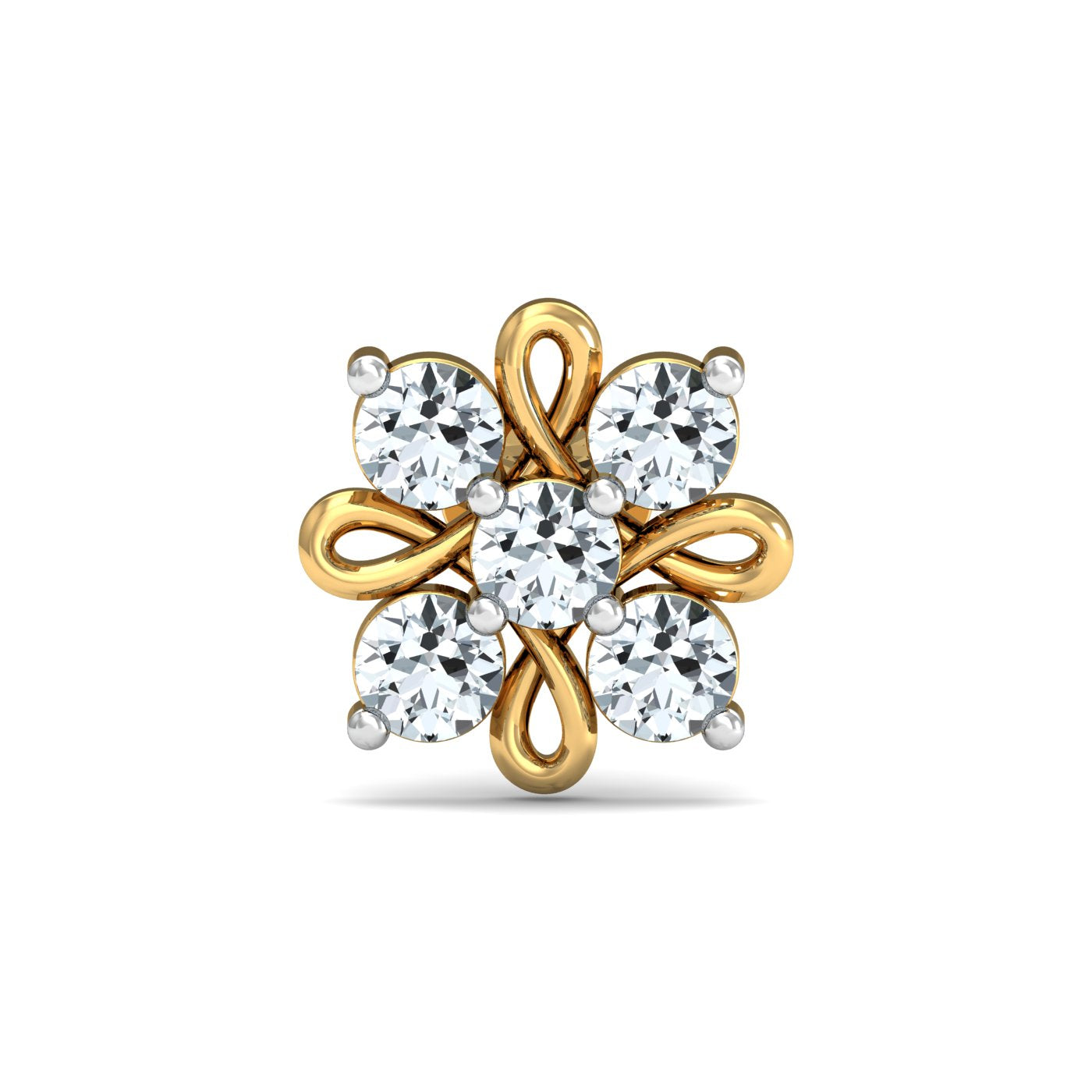 Radial Studded Nose Stud