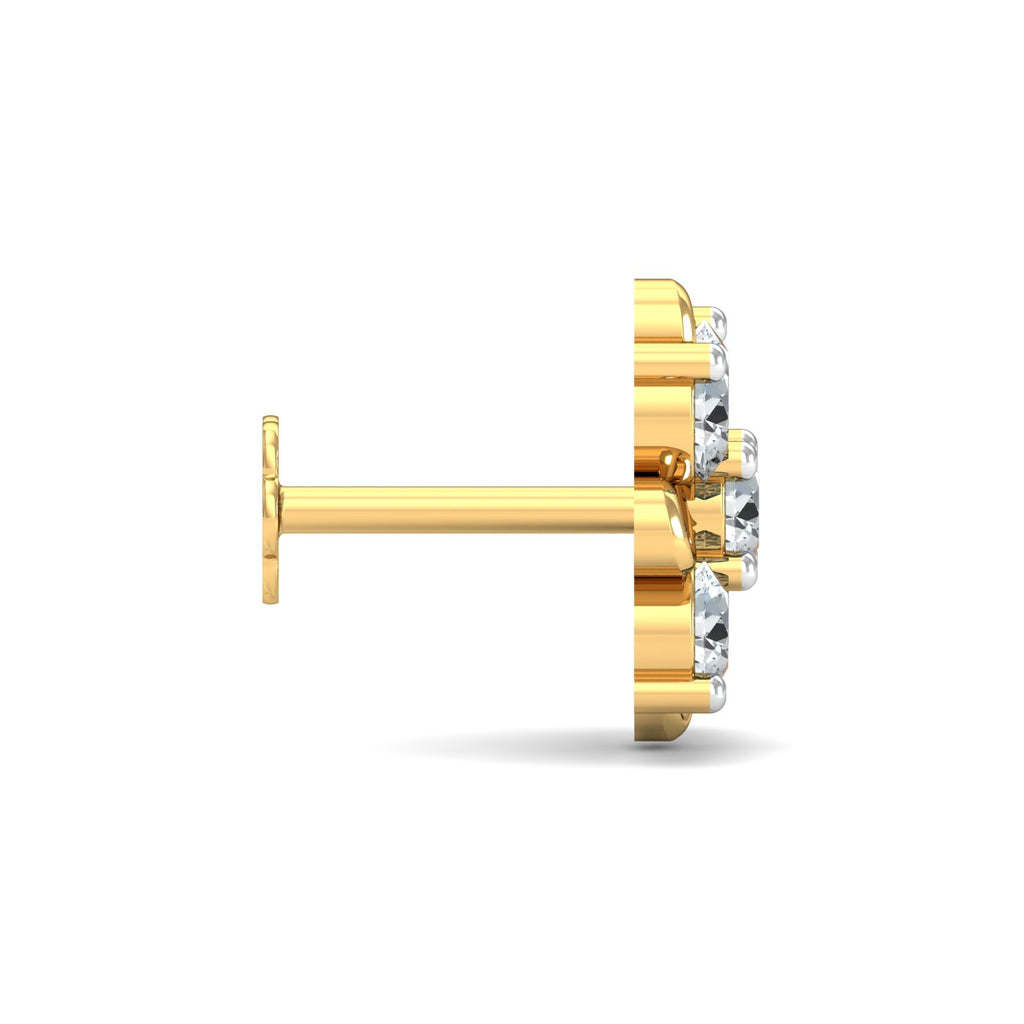 Radial Studded Nose Stud