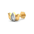 Lotus Studded Nose Stud