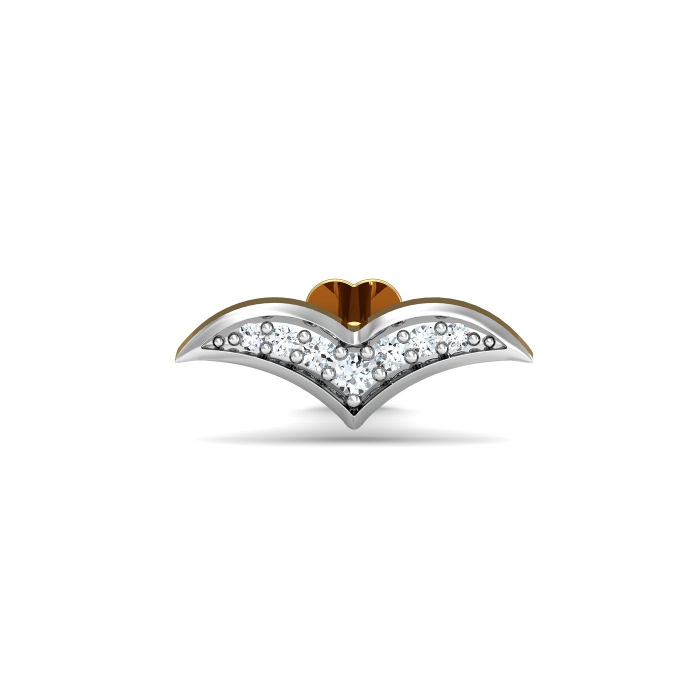 Flying Bird Nose Stud