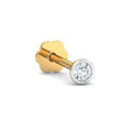 Bezel 4 Cent Nose Stud