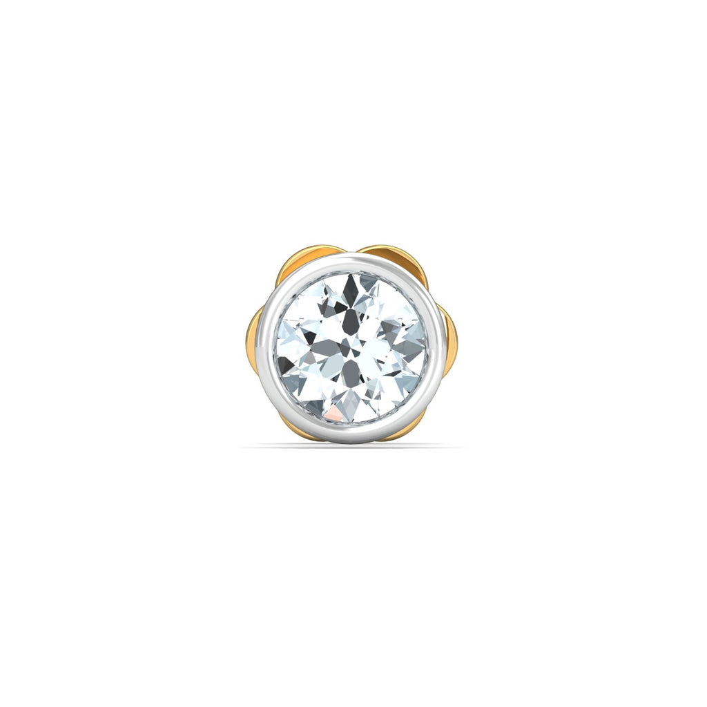 Bezel 8 Cent Nose Stud