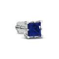 Parzva Blue Sapphire Nose Stud