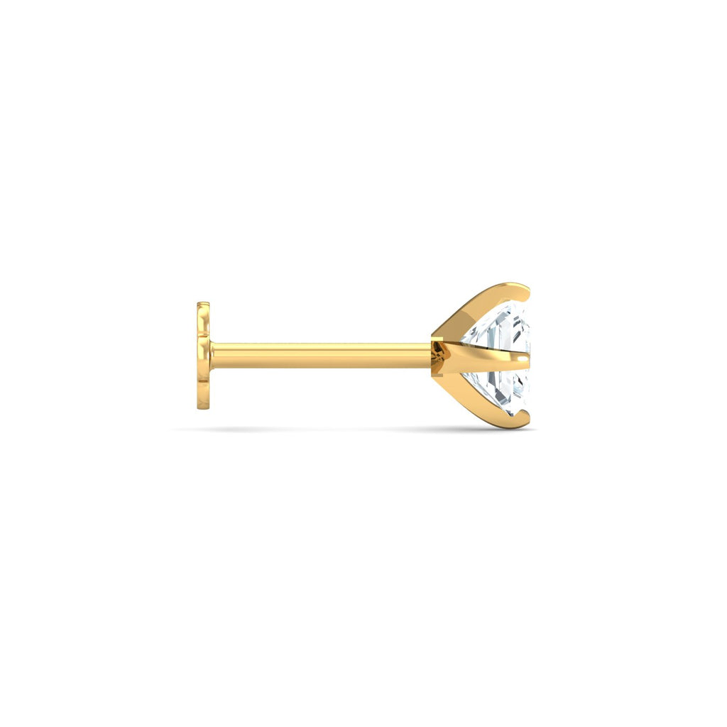 0.33 ct. Princess Nose Stud