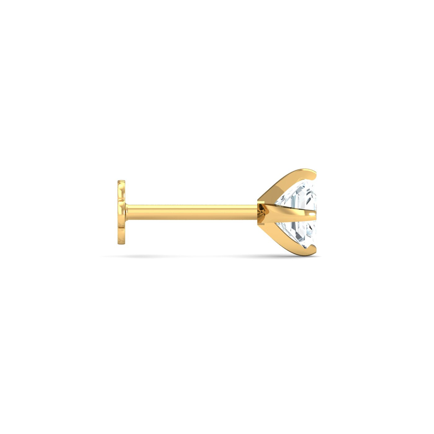 0.33 ct. Princess Nose Stud