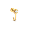 Bling J-shaped Nose Stud