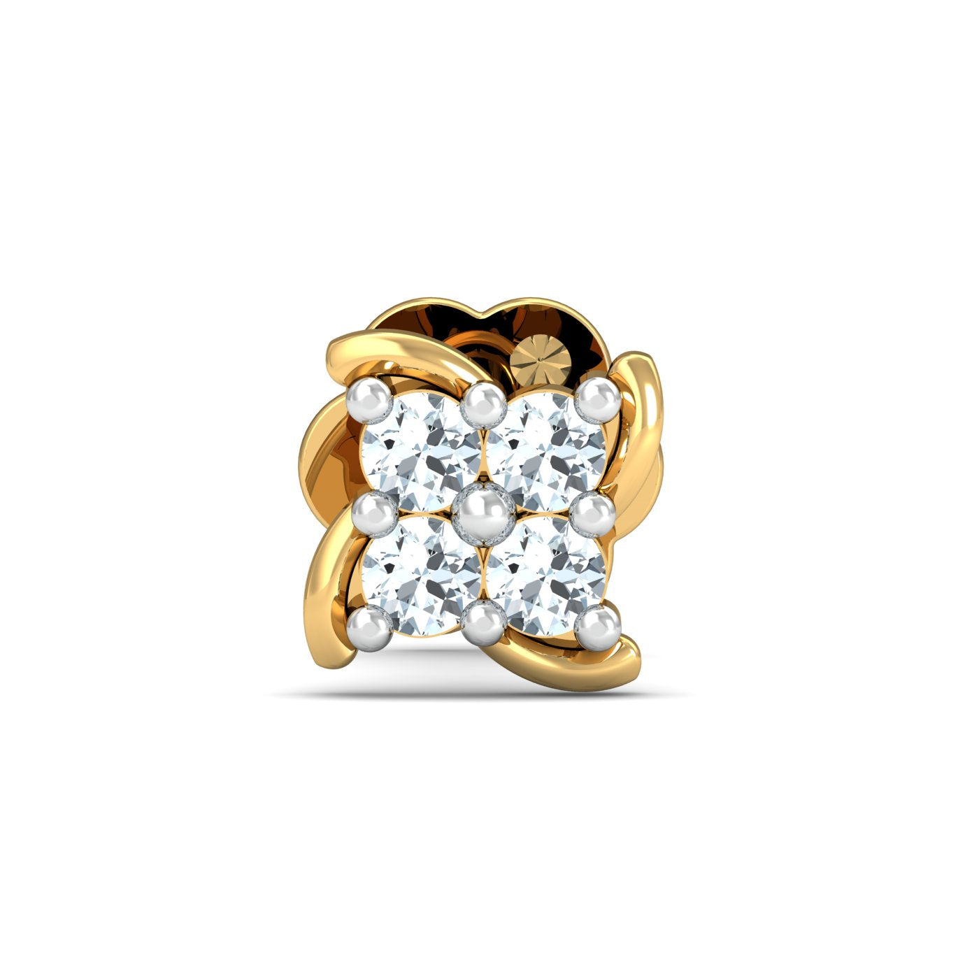Quartet Stud Nose Stud