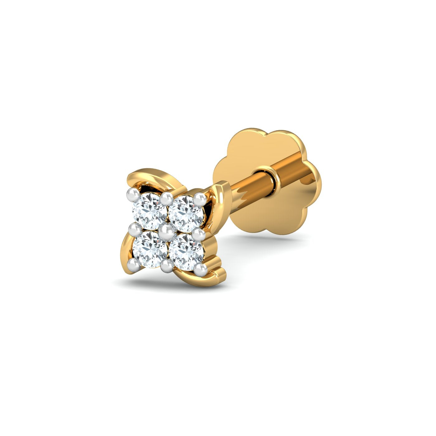 Quartet Stud Nose Stud