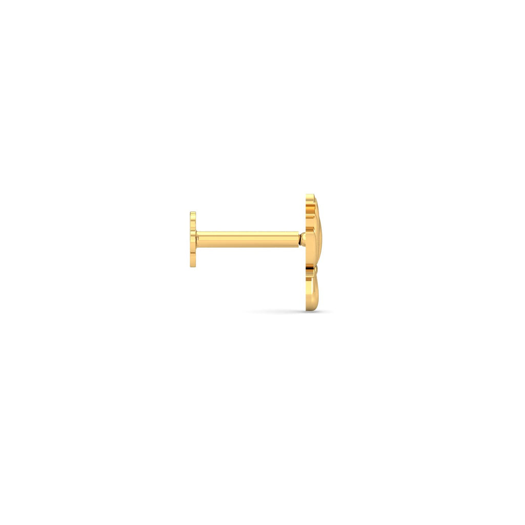Lotus Gold Nose Stud