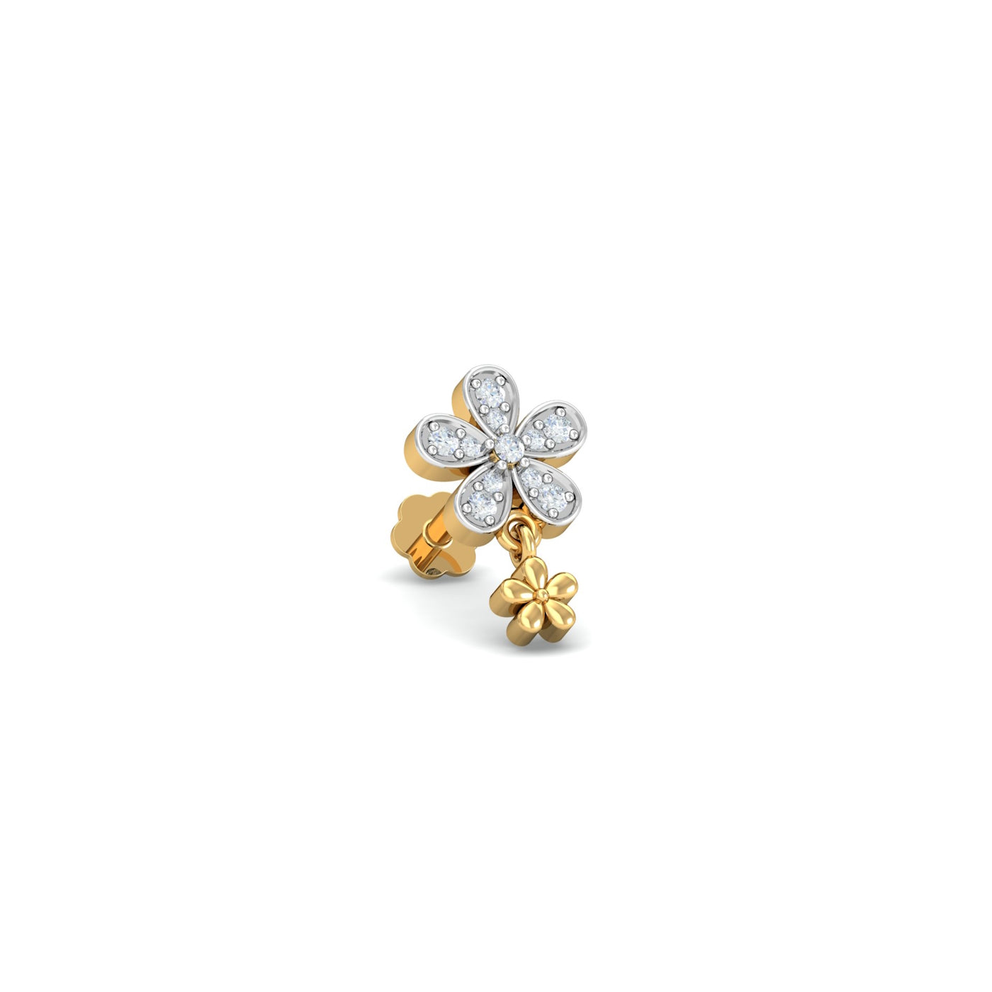 Blooming Drop Nose Stud