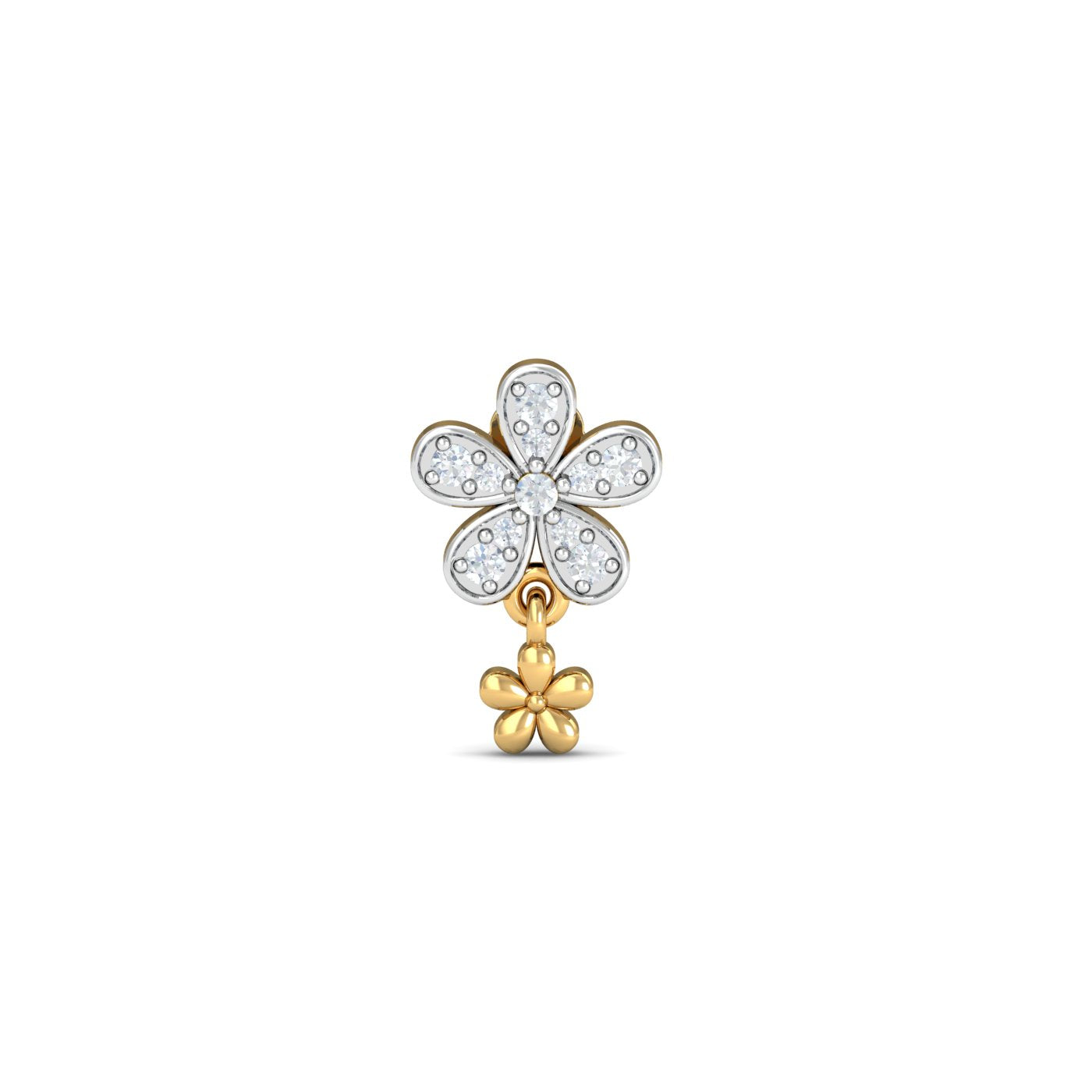 Blooming Drop Nose Stud