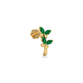 Butterfly Emerald Nose Stud