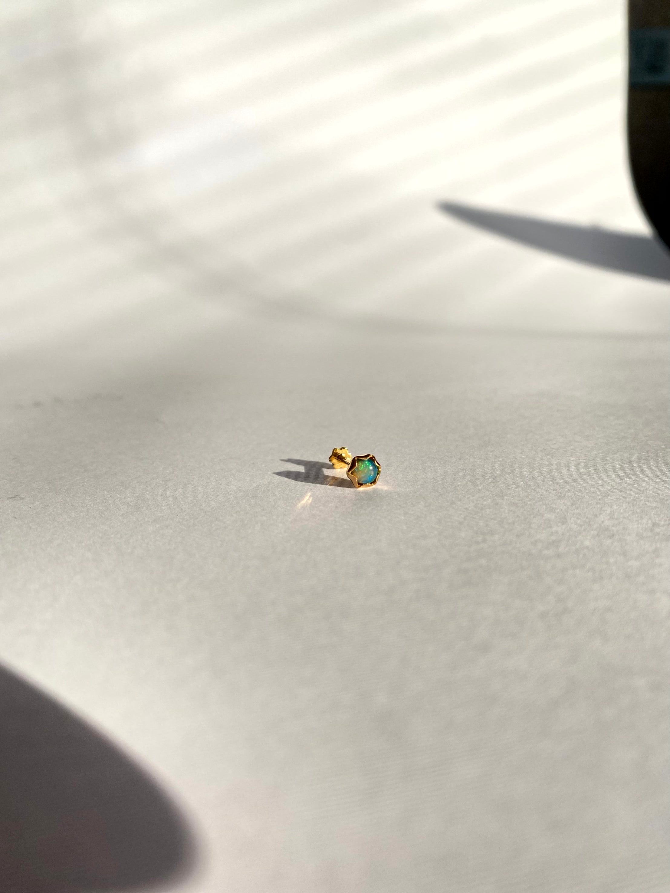 Opal Nose Stud