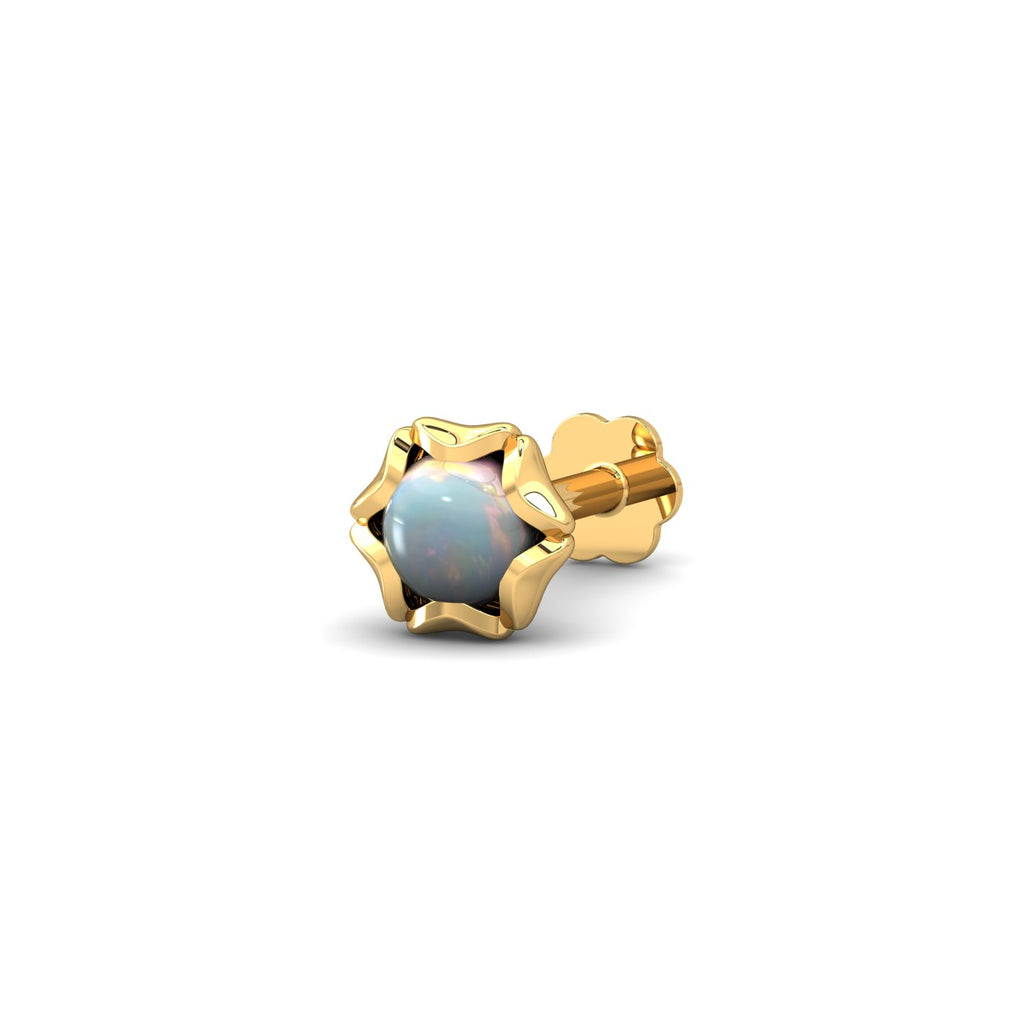 Opal Nose Stud