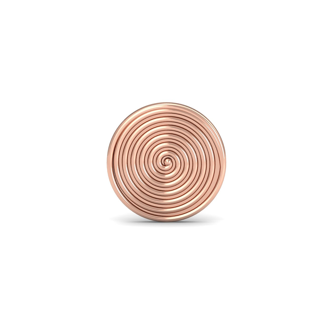 Swirling Gold Nose Stud