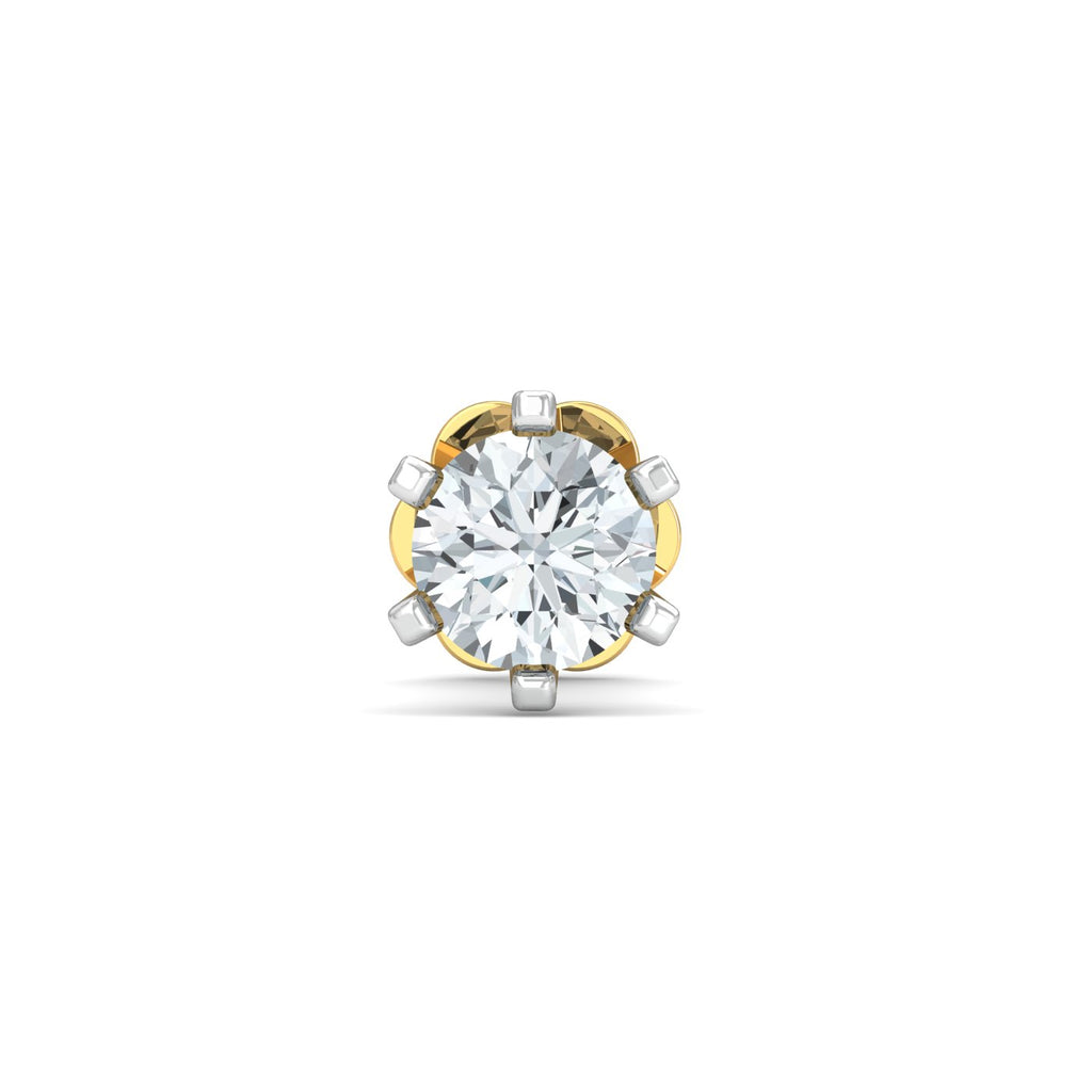 0.15 Ct Solitaire Nose Stud