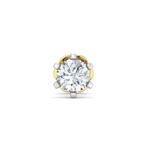 0.15 Ct Solitaire Nose Stud