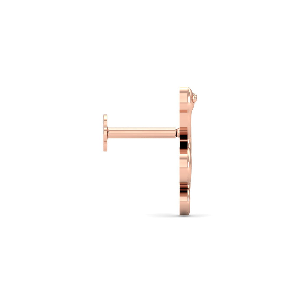 Gold Snake Nose Stud
