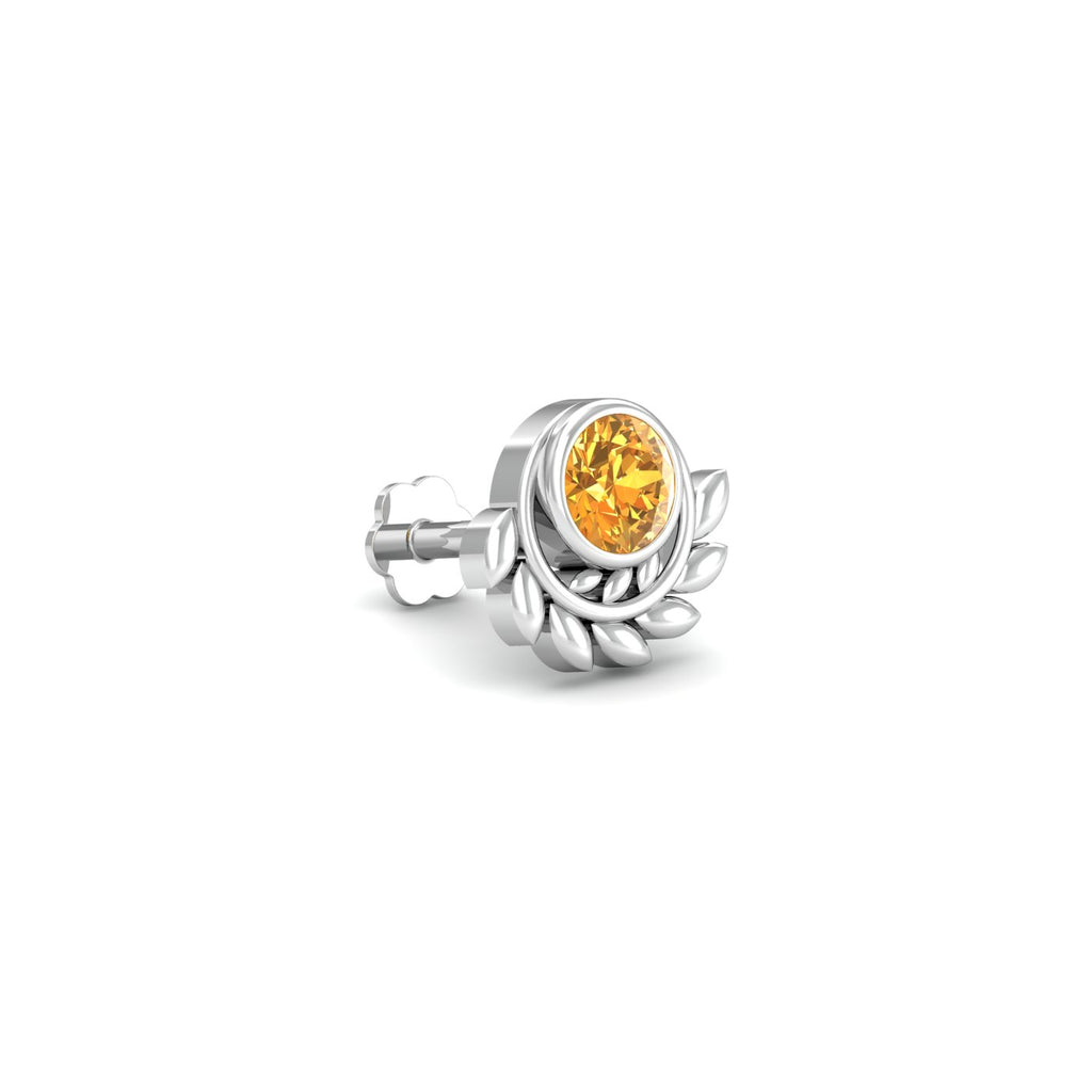 Rue Citrine Nose Stud