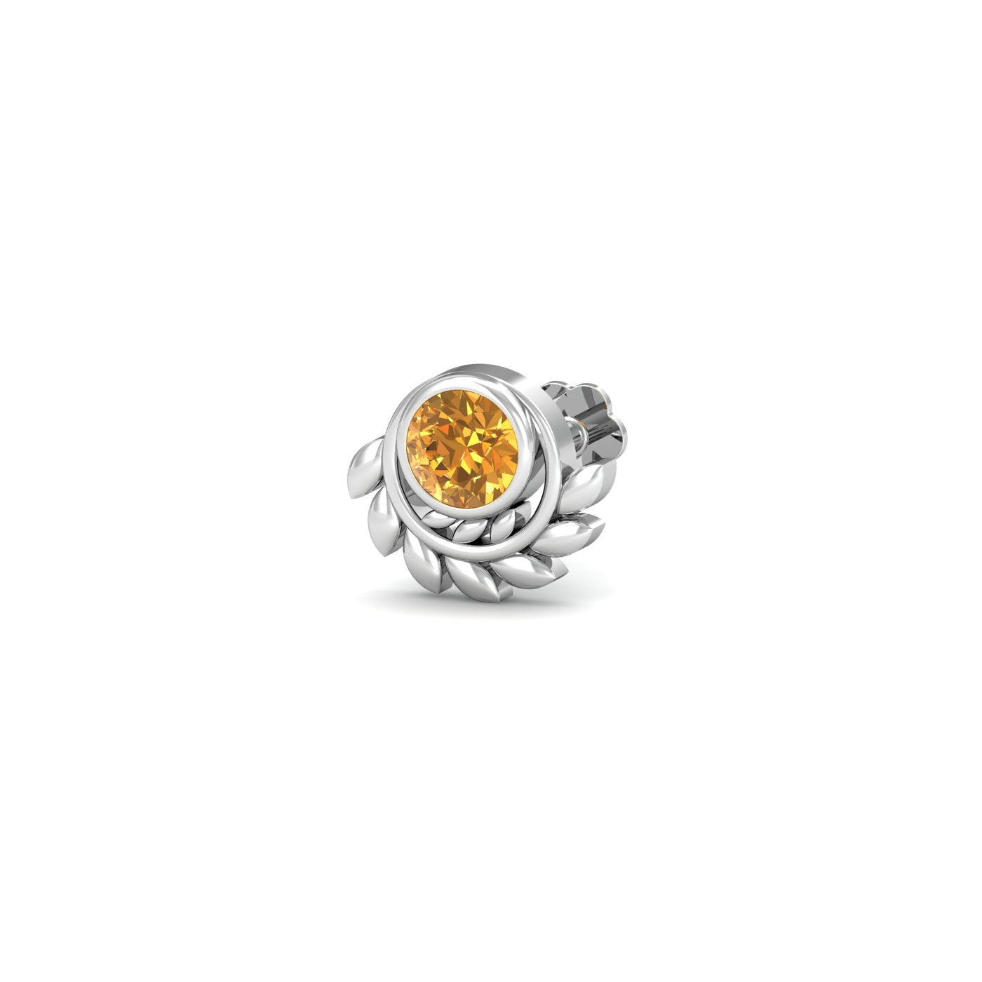Rue Citrine Nose Stud