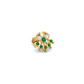 Zinnia Emerald Nose Stud