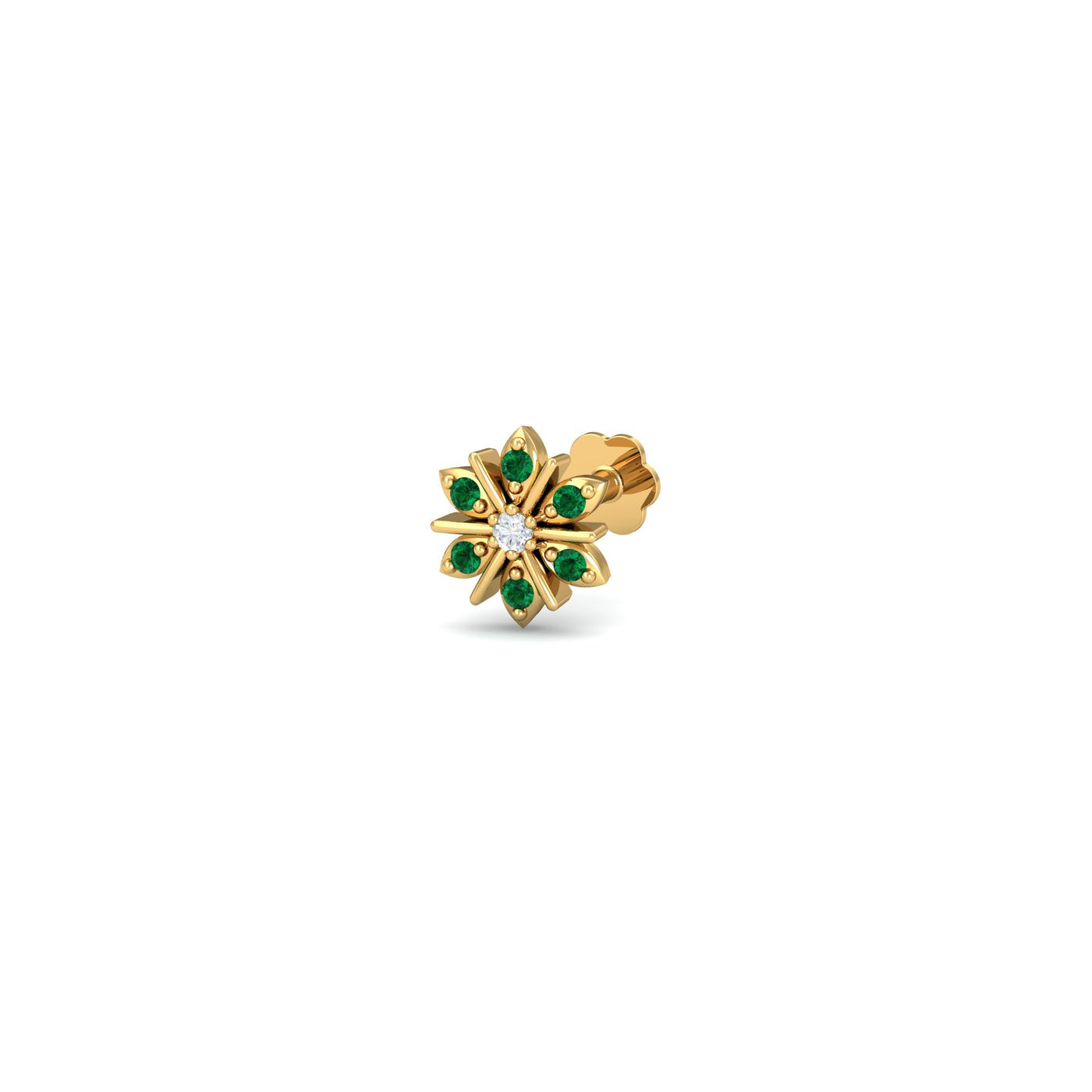 Sukanya Emerald Nose Stud