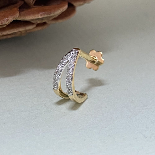Alizeh J Ring Nose Stud