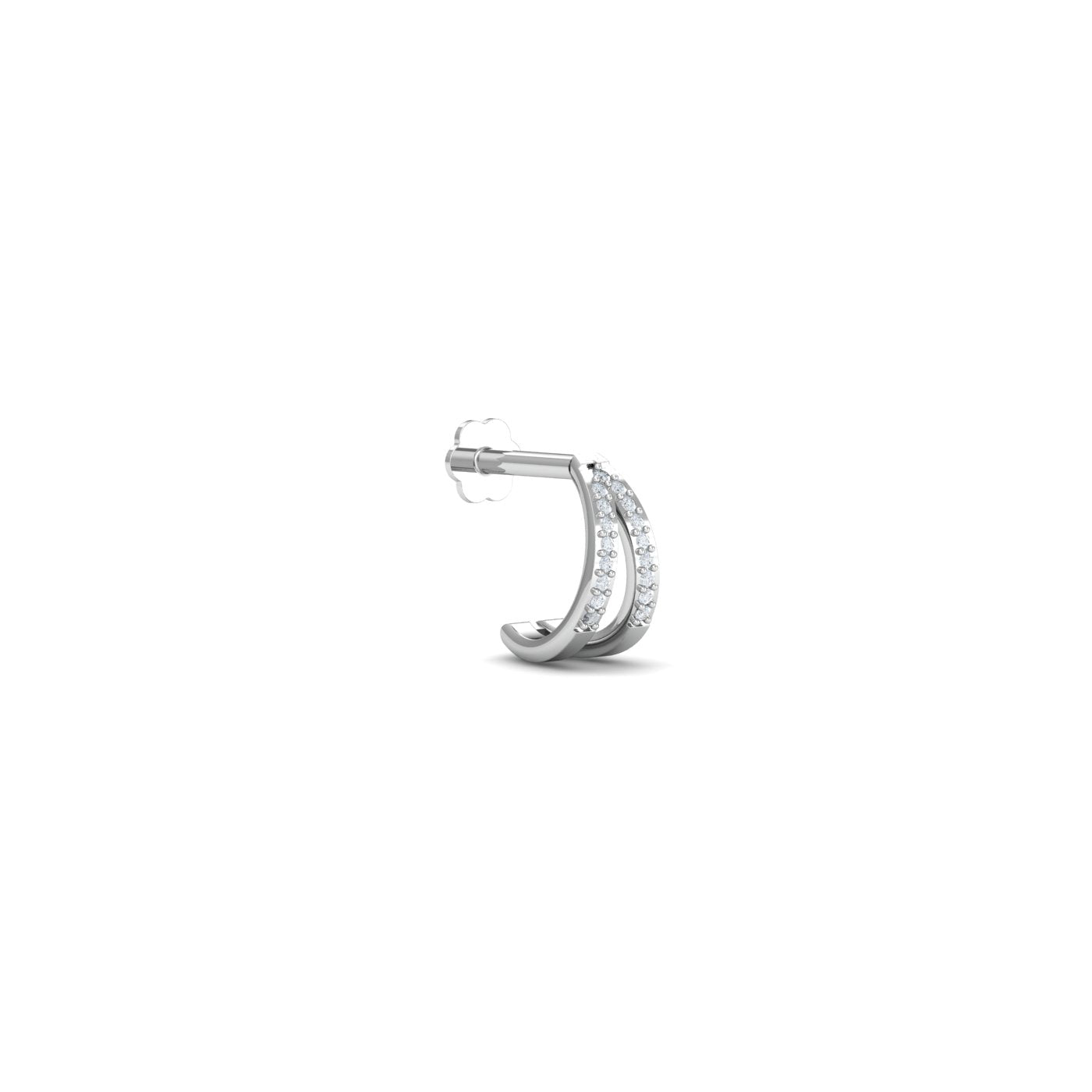 Alizeh J Ring Nose Stud