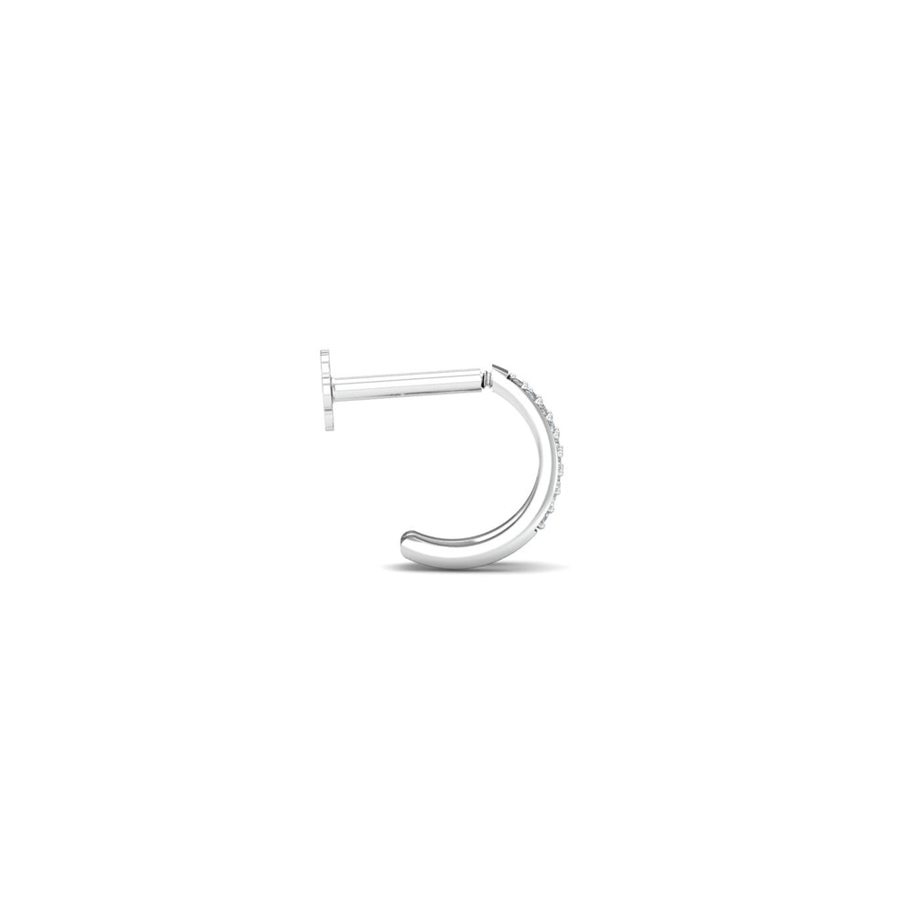 Alizeh J Ring Nose Stud