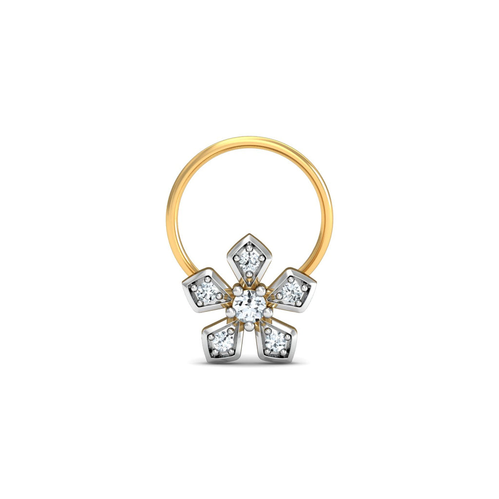 Blooming Floral Nose Pin